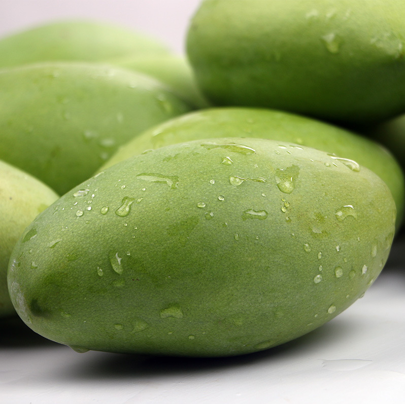 越南玉芒进口芒果当季新鲜现摘水果青皮芒果3/5/9斤整箱包邮-阿里巴巴