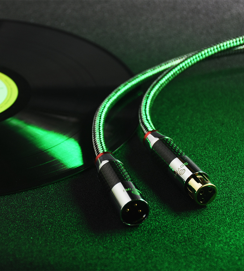 soyiri 镀镍xlr卡侬线 三芯卡农公对母话筒麦克风音频线 直播唛线