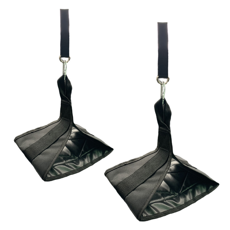 悬臂带腹肌悬挂训练带辅助挂杠收腹卷腹健身器材悬垂举腿单杠吊带