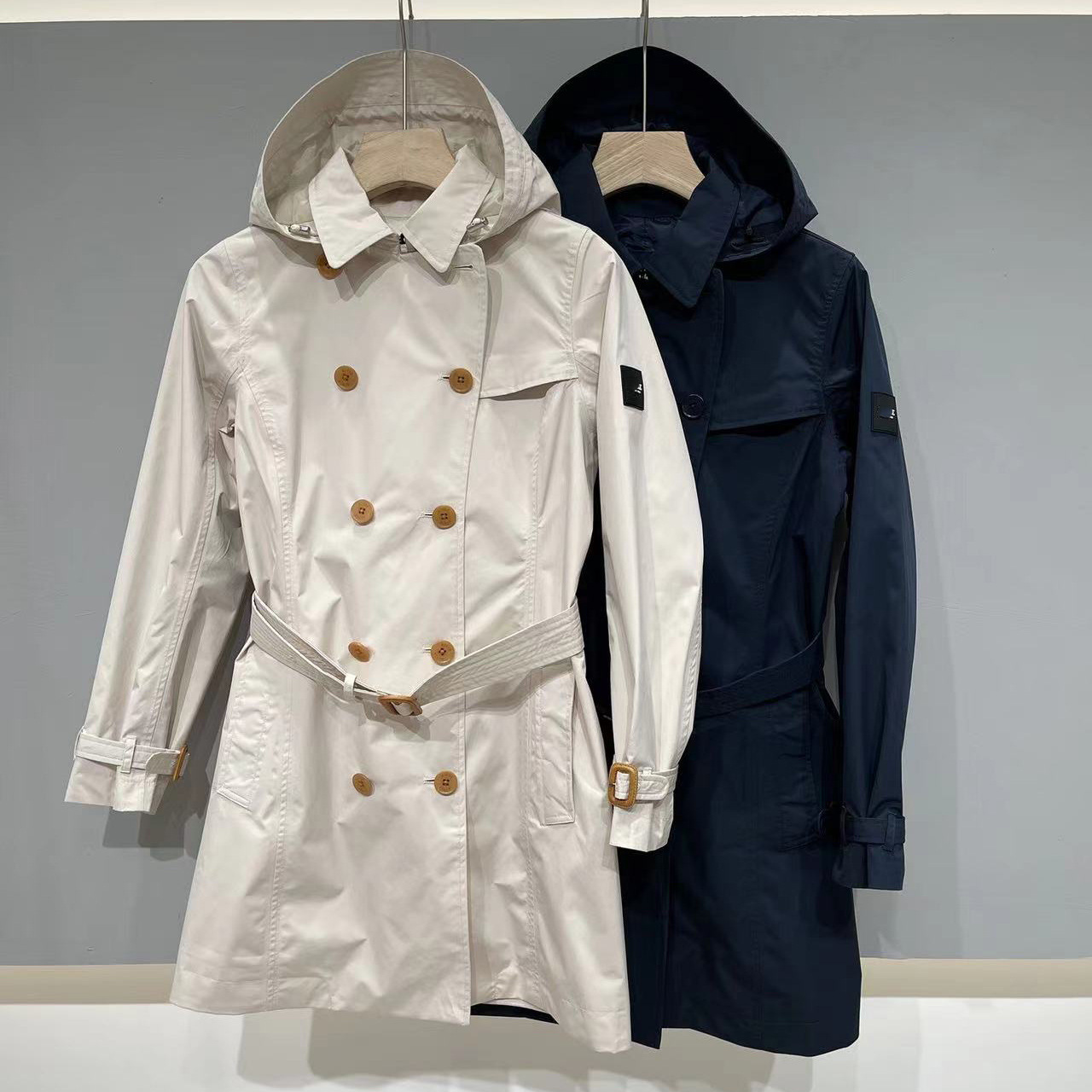 aig*e明星同款新款春夏款gore-tex防风防雨透气女风衣夹克外套