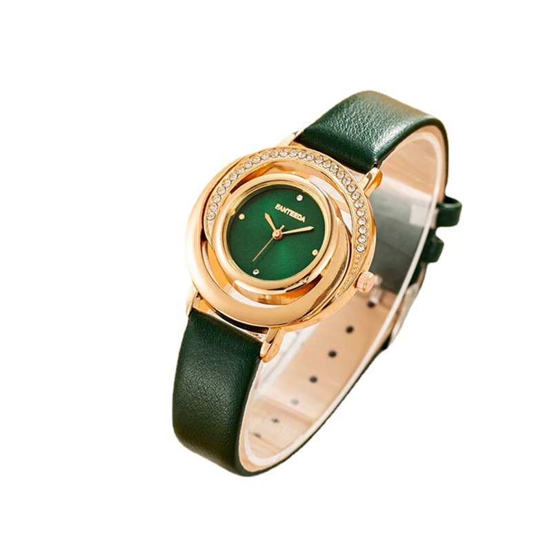 2022 New TikTok Hot Sale Belt Watch Spot Watch Wholesale Women's Watch with Diamonds Simple Small Dial Watch for Women