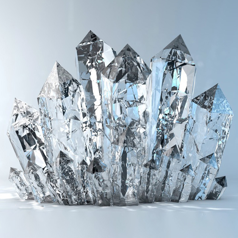 定制加工超大水晶柱手工打磨防真天然水晶造型摆件展品