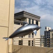 充气遥控飞行海豚虎鲸鲨鱼气模开业活动促销广告宣传婚礼商业表演