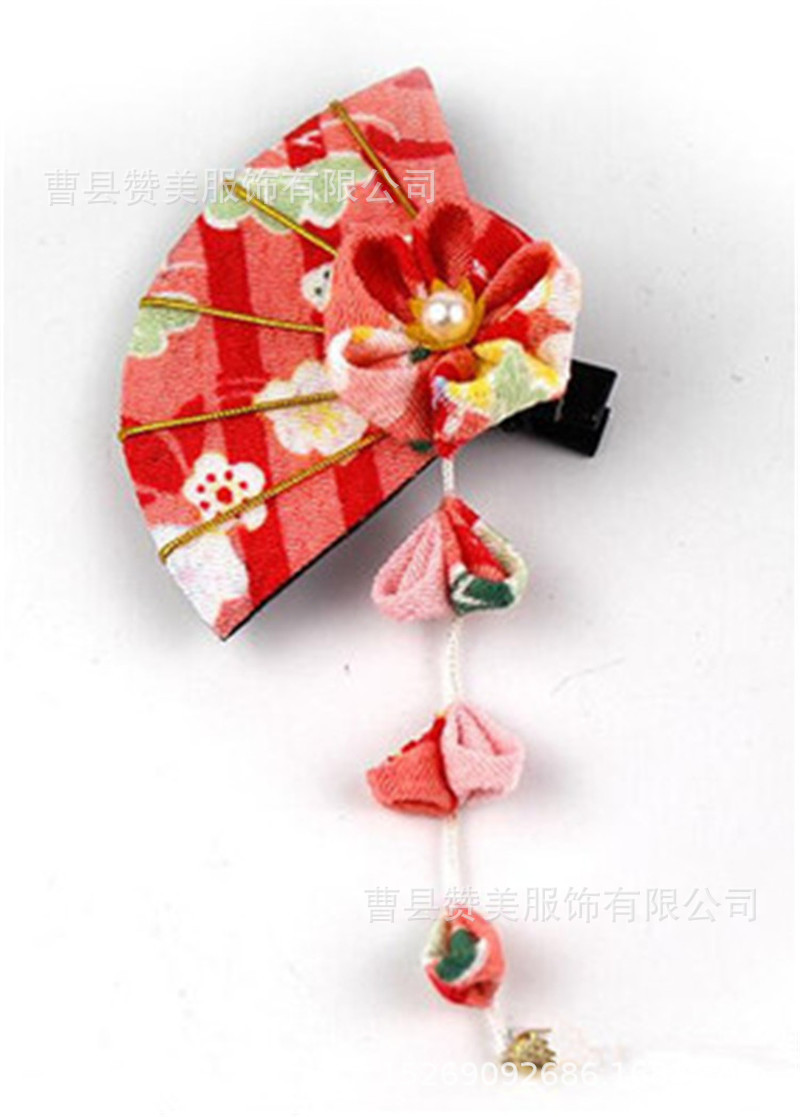 和服女正装传统内搭后背蝴蝶结头饰发饰发带拖鞋二趾袜搭配配饰