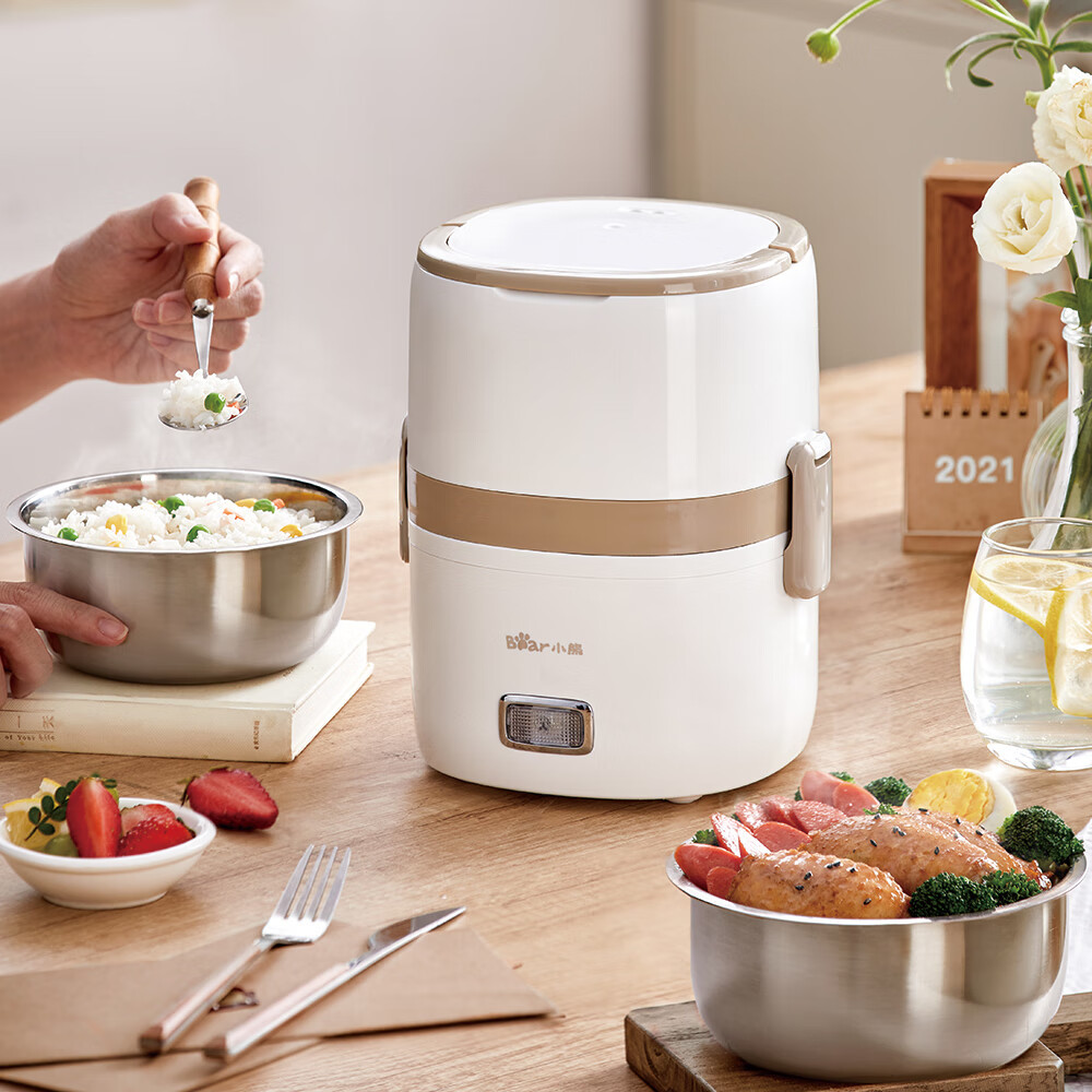 小熊(bear)电热饭盒 加热饭盒可插电保温饭盒 dfh-a15d1-阿里巴巴