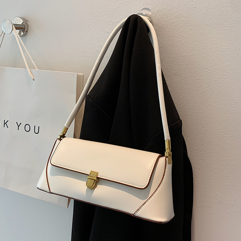 法式小众小方包时尚 百搭女包新款潮高级质感单肩腋下法棍包