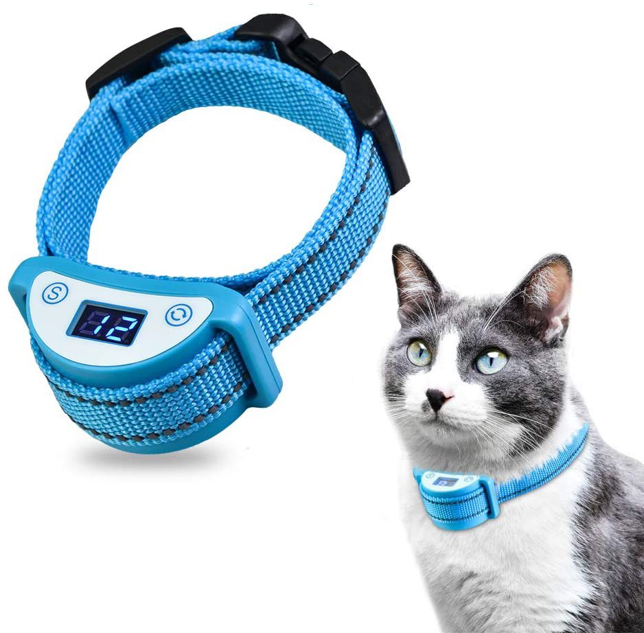 防猫叫项圈小型猫咪止吠器扰民抑制器自动止叫器防叫宠物智能项圈
