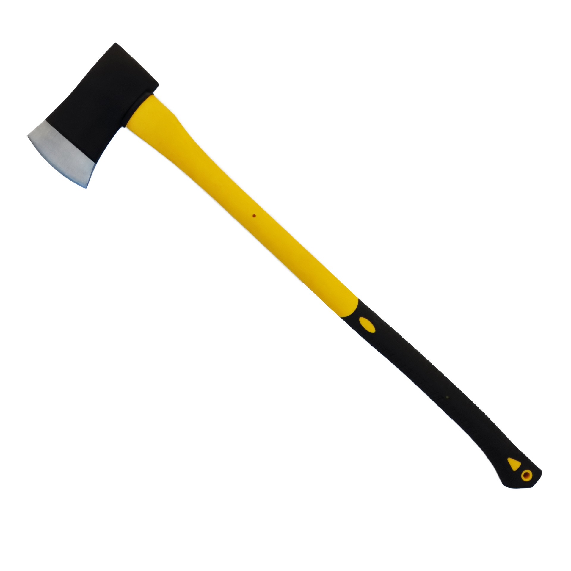 a601伐木斧锻打双包塑柄把斧园林斧户外斧太平斧消防破拆专用工具