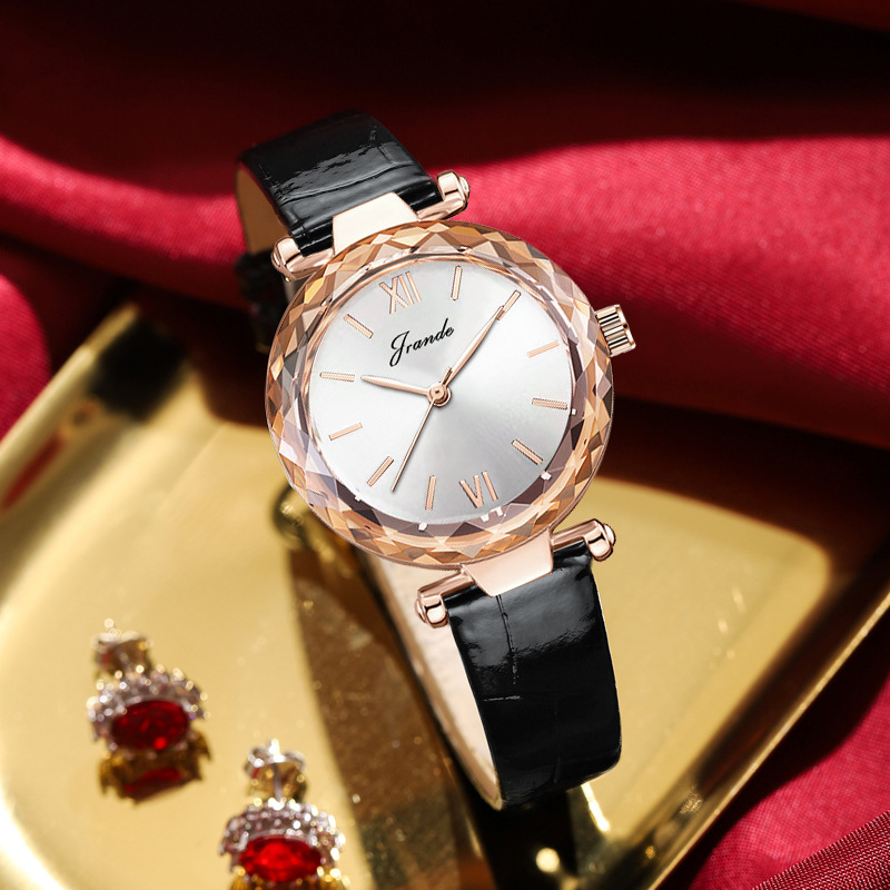 歌浪迪女士手表抖音热销女士手表grande新款女士石英手表h7571l