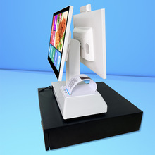 POS收银机一体系统软件收款机触摸屏双屏打印机 钱箱扫码餐饮跨境