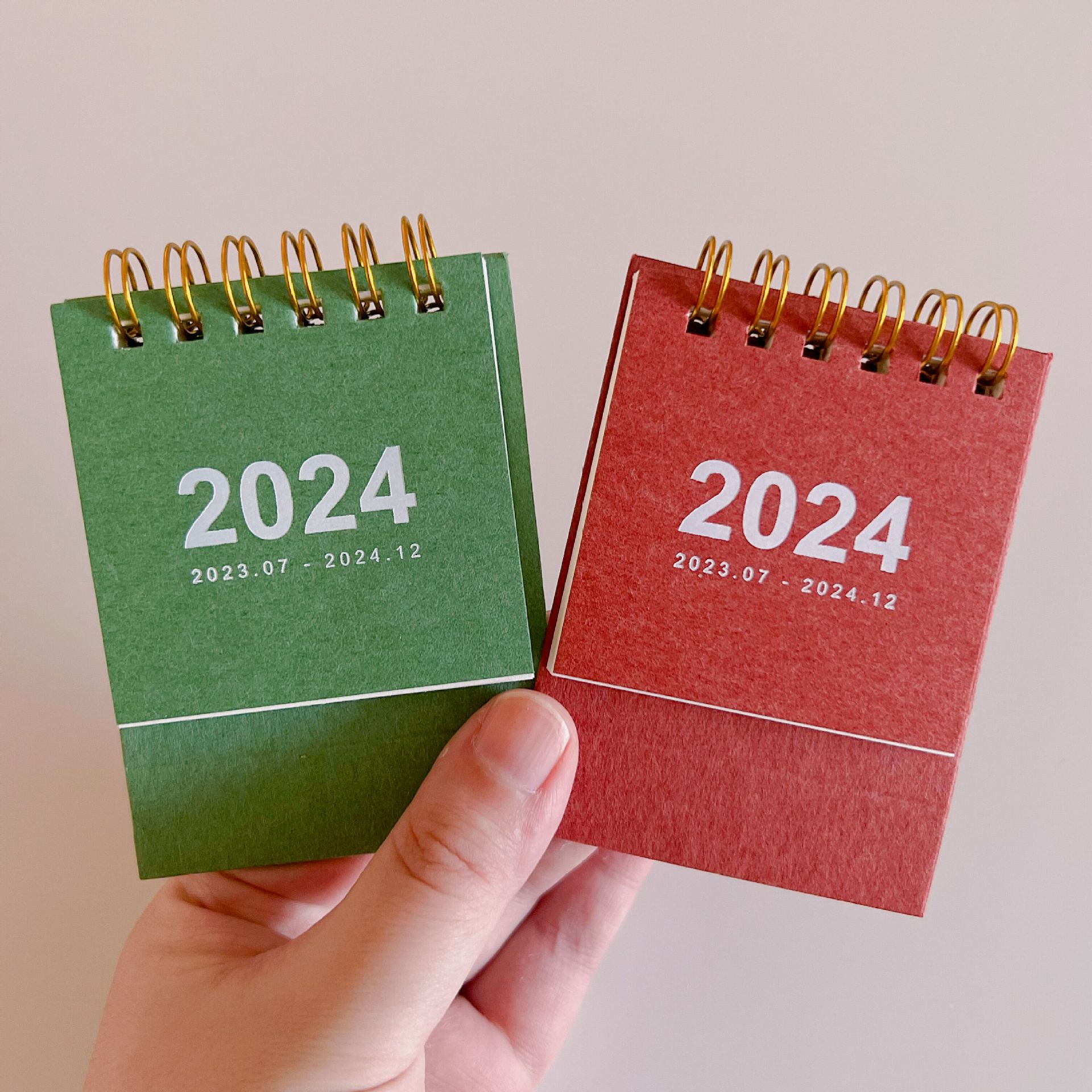 2024年小台历可印logo 广告日历宣传活动 随手礼小礼品实用送客户-阿