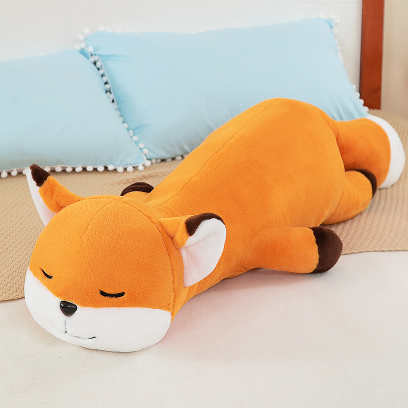 Lying Fox Pillow Plush Toy Doll Girls Lunch Break Pillow Elephant Doll Ragdoll Children Gift