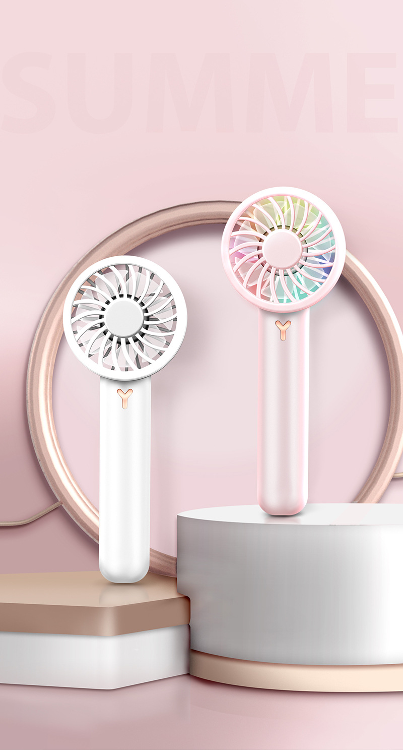 新款手持迷你小风扇usb便捷户外口袋风扇桌面跨境礼品批发电风扇