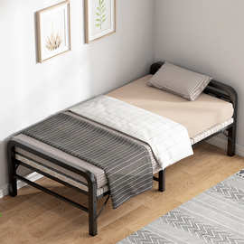 4%折叠拼接床加宽床边实木儿童侧边加长小床延边无缝大人床拼接神器