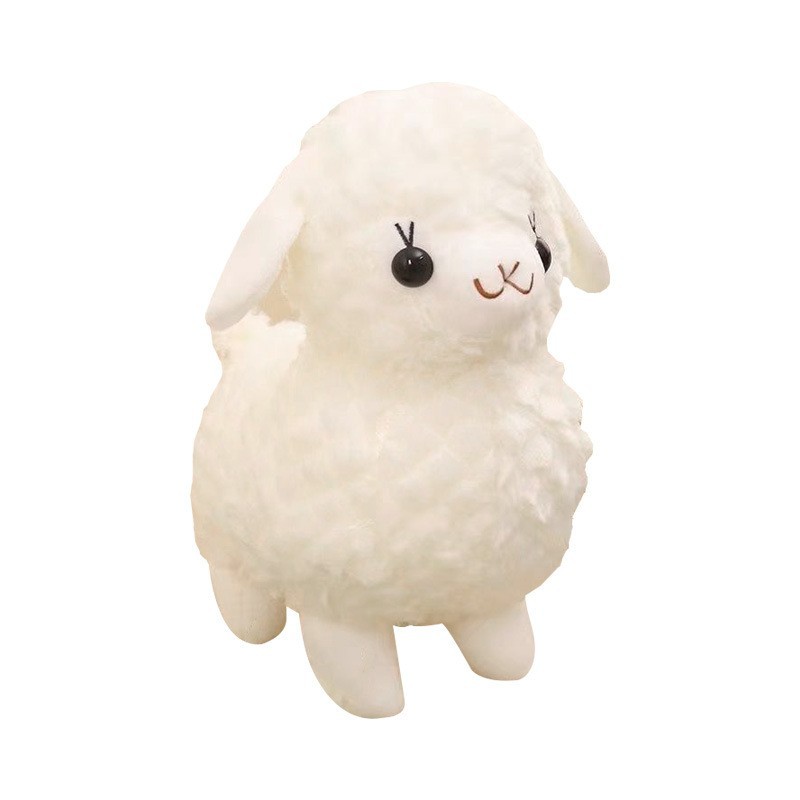 Cute Lamb Plush Toy Sheep Doll 8-Inch Prize Claw Doll Children's Birthday Gift Wedding Hand Gift
