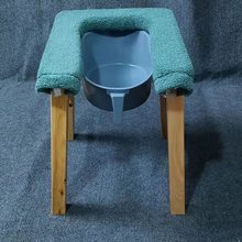 型实木坐便器老人孕妇残疾人坐便椅子凳子移动马桶凳厕所蹲便凳