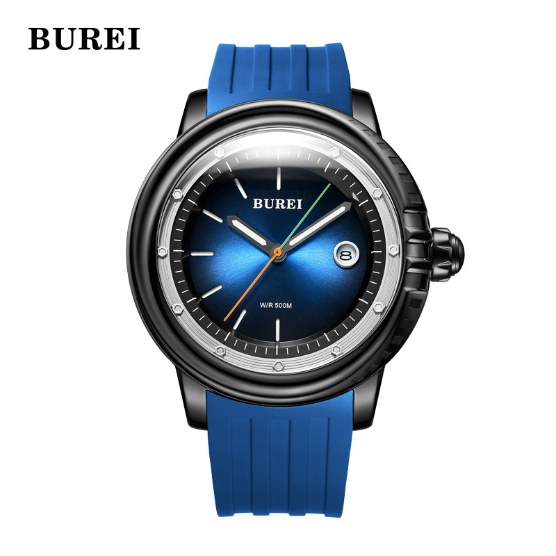 宝梭表瑞士品牌男表全自动机械表休闲500米绿水鬼防水男表