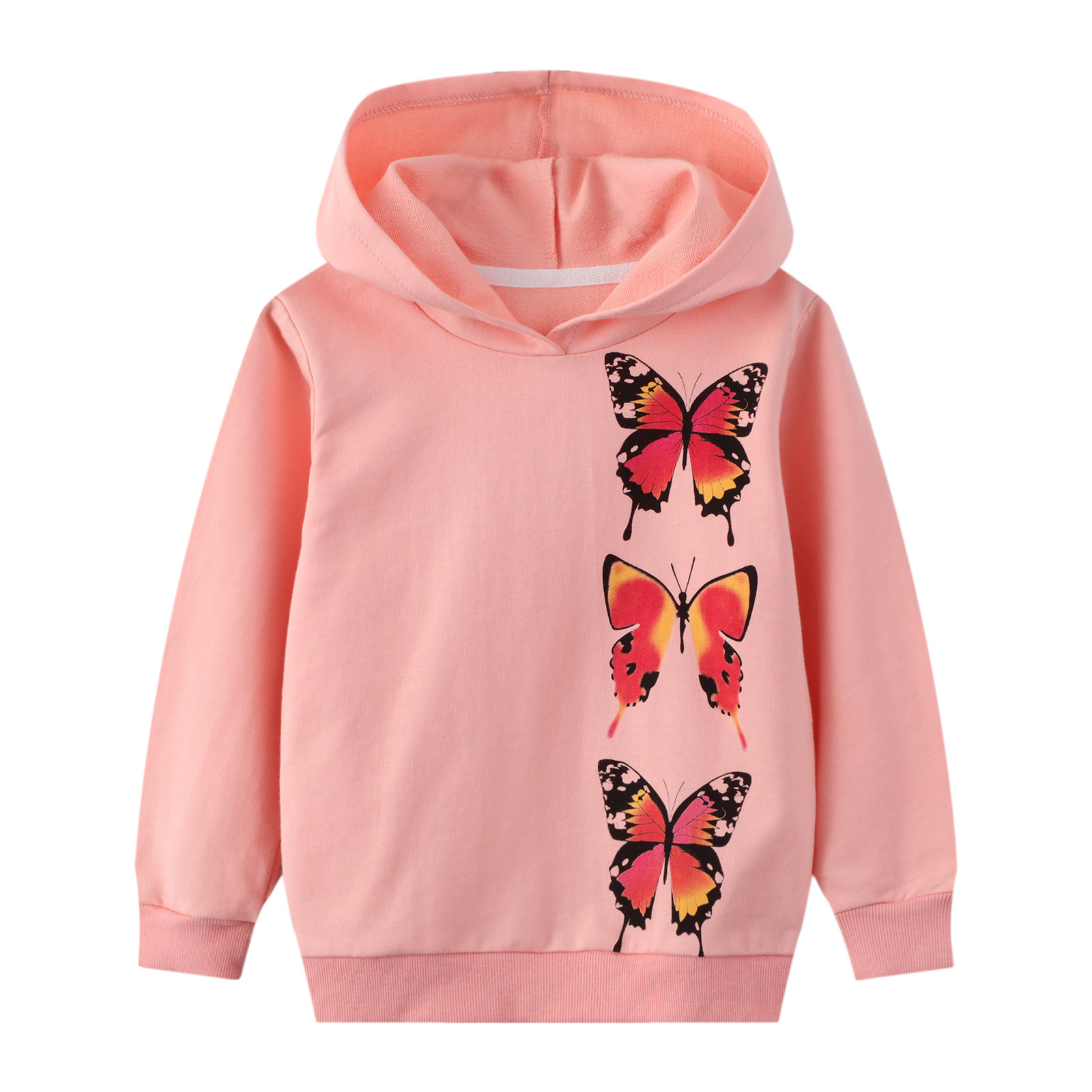 2021跨境专供外贸欧美新款印花童装秋冬款儿童卫衣针织长袖