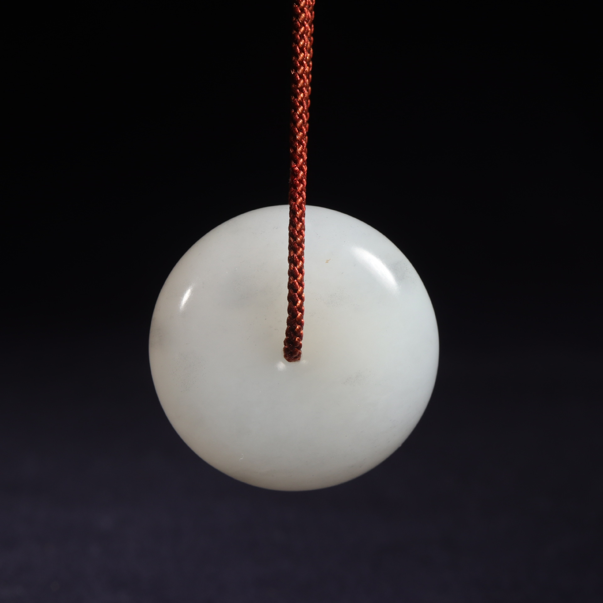 工艺品天然新疆和田玉青花籽料原石随型吊坠和田玉直播供应链06160