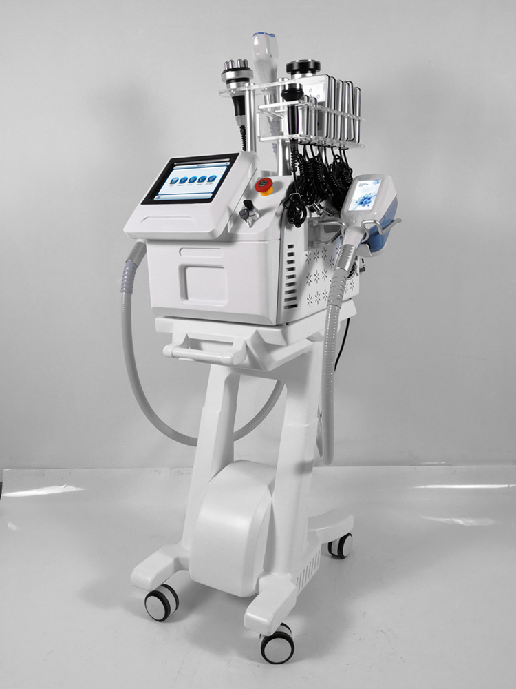 新款台式3头360冷冻冰雕仪带加热2头同时工作cryo体雕仪器金科丽