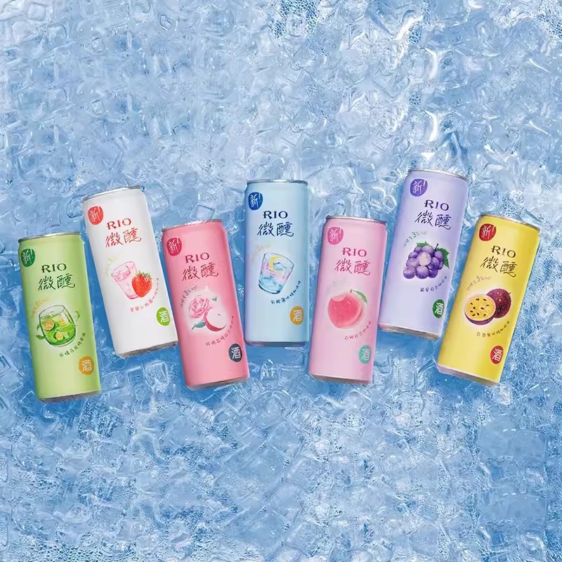 rio锐澳微醺酒鸡尾酒整箱小美好330ml*/罐rio女生低度