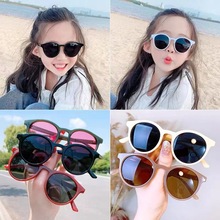 2023 New Fashion Children's Sunglasses Infant's Retro Solid