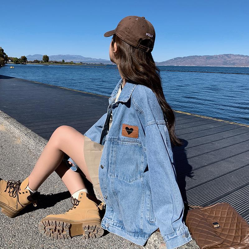 牛仔衣女春装短