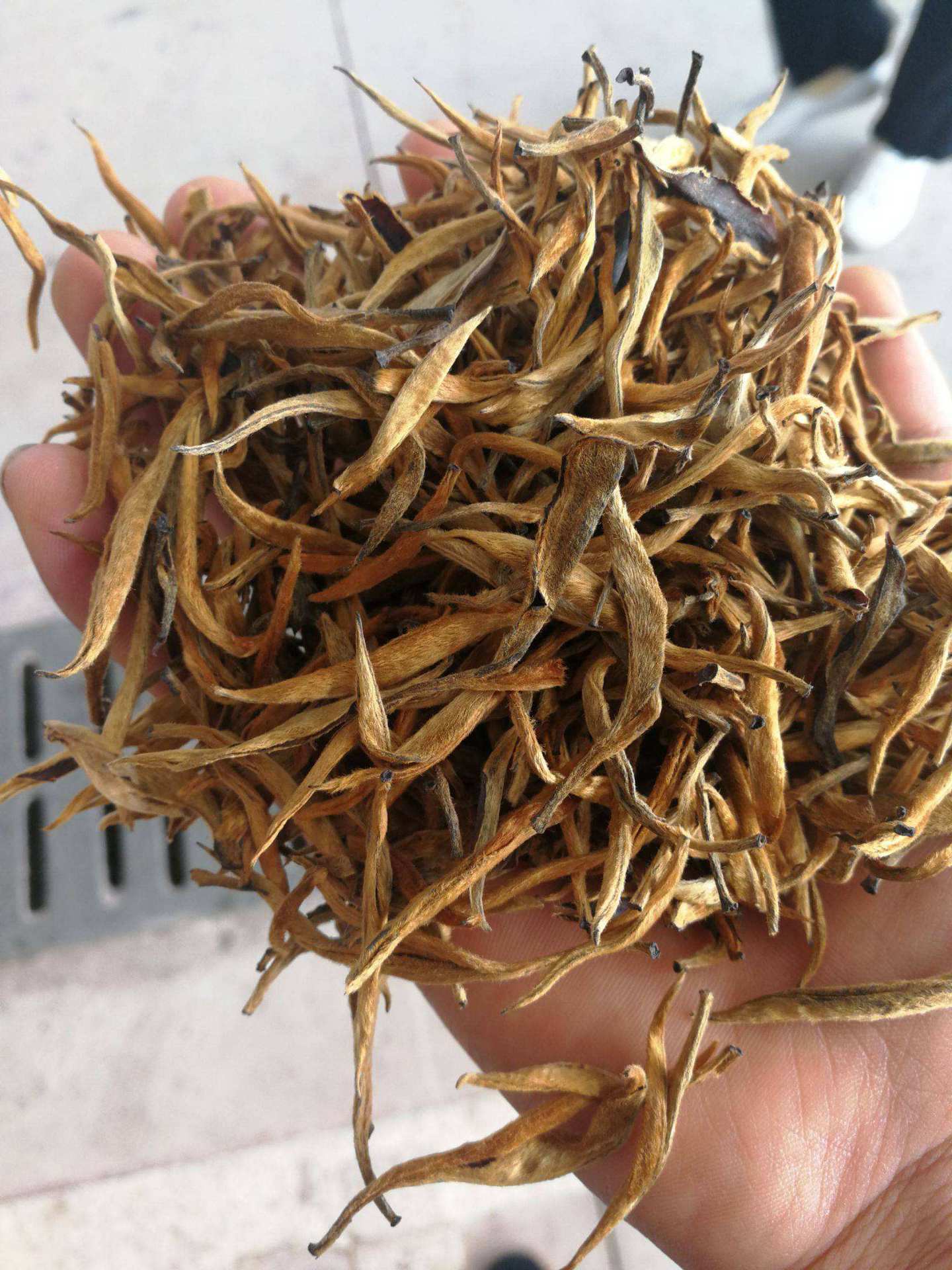 滇红大金芽云南红茶凤庆滇红茶金针散装古树红茶500g茶叶茶叶批发