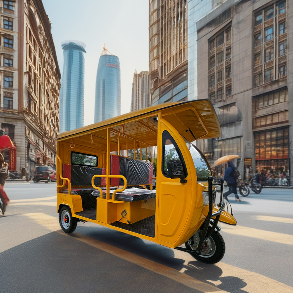 观光客运电动三轮车货运成人2000w 72v 52ah 25km/h 铅酸速度25