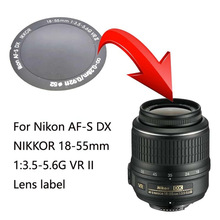 适用于 尼康AF-S DX NIKKOR 18-55mm 1:3.5-5.6G VR II镜头覆盖片
