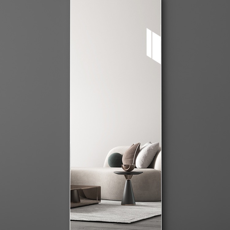 wall-mounted self-adhesive frameless full-length mirror paste mirror household bedroom full-length mirror wall-mounted dressing mirror cosmetic mirror mirror