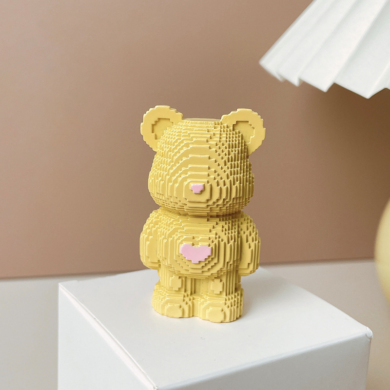 New Year's Day Dopamine Bearbrick Blind Box Doll Fashion Play Cartoon Girlish Resin Decorations Children's Blind Box Hand Office