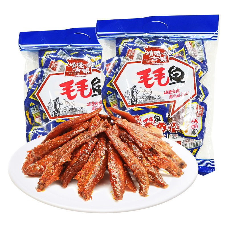 靖港古镇毛毛鱼小鱼仔鱼干麻辣即食儿童小吃零食品下饭菜湖南特产