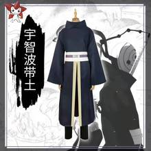 批发动漫宇智波带土忍者cos服面具晓组织火影阿飞cosplay服装道具