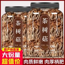 茶树菇干干菜类新新鲜无硫不开伞煲汤炖级一整箱一件代发亚马逊