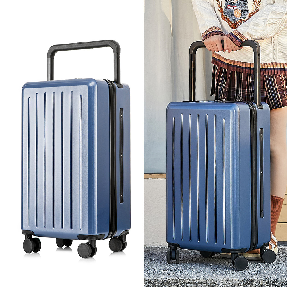 New Wide Trolley Case Men's and Women's Luggage Good-looking Password Suitcase Mute All-Direction Wheel Suitcase Men's and Women's Same Style