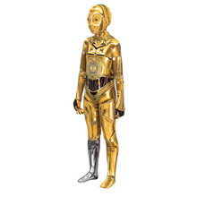 星球大战机器人C-3PO衣服儿童万圣节cosplay科幻演出服装