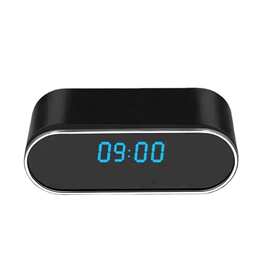 外贸专供时间相机wifi远程保姆小孩宠物摄像头韩版电子时钟监控