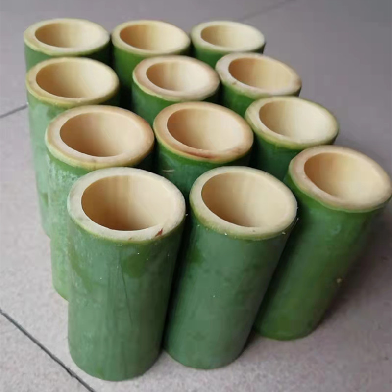 批发毛竹空心竹筒竹子材料斑竹空心竹筒花园栅栏装饰竹子材料筷子