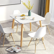 北欧餐桌小户型现代简约小桌子实木腿饭桌方桌客厅家用餐桌椅餐桌