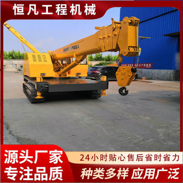 5吨履带吊车 泥泞路山区吊装起重机 小型教学用履带吊-阿里巴巴