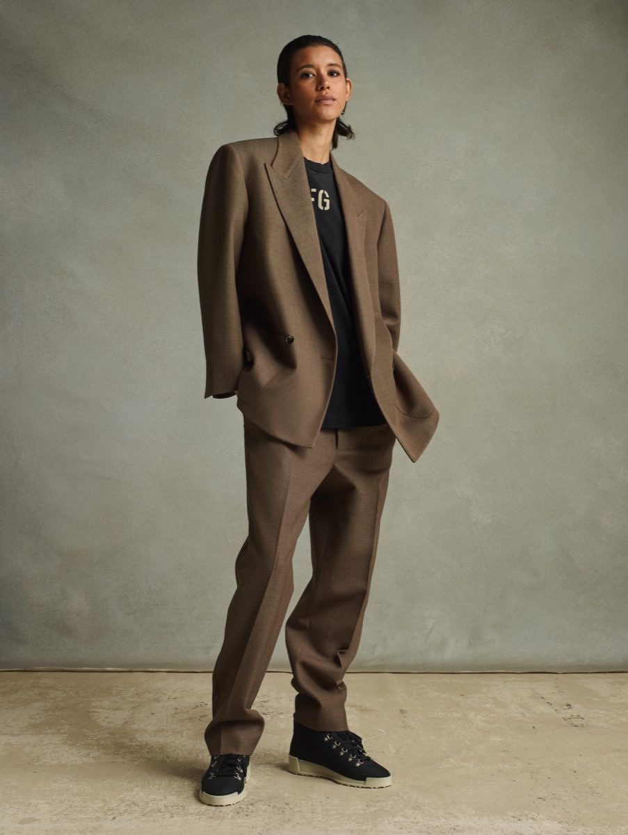 fear of god第七季主线高街拉链西装长裤jerry同款fog长裤男女潮