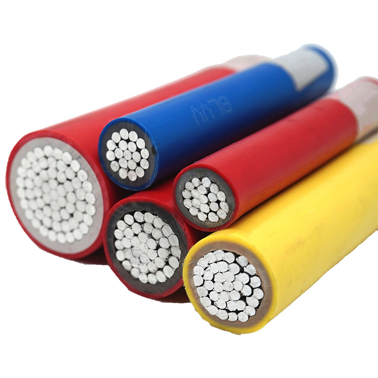 现货单芯铝电线blvv95|120|150|185|240|300平方多股双塑临时用铝