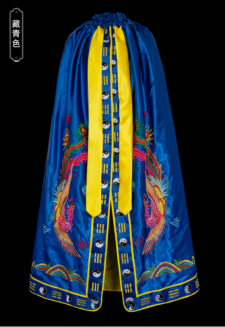 5米神仙文昌神袍三清八卦龙袍神像袍披风披肩佛袍女娲2