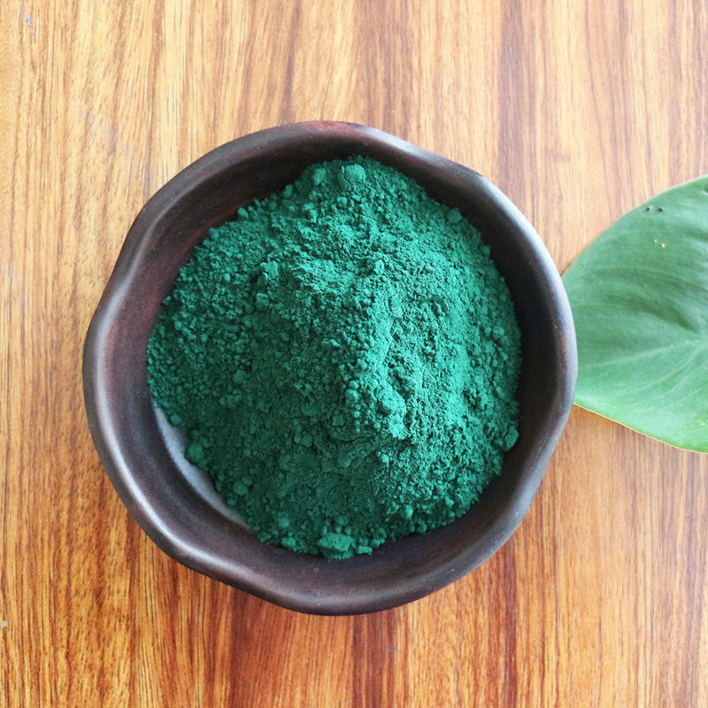 厂家现货氧化铁颜料绿色染料金刚砂地坪颜料路面彩砖色粉复合铁绿