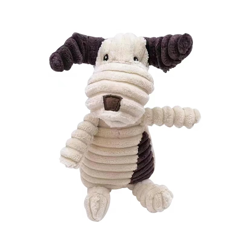 Amazon New Pet Toy Dog Bite-Resistant Plush Sounding Dog Toy Doll Pet Supplies in Stock Wholesale