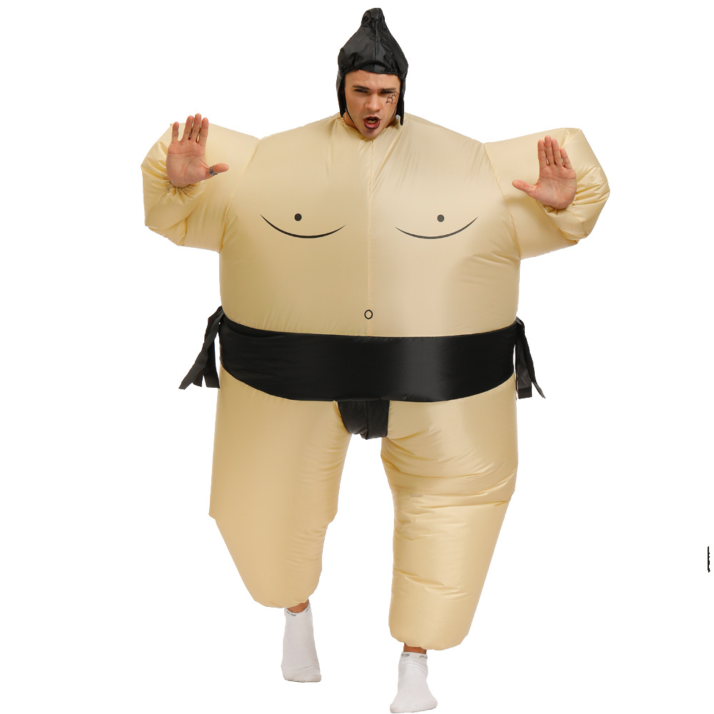 跨境相扑充气服装儿童搞怪演出圣诞节日服校运会派对万圣节表演服