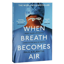 当呼吸化为空气英文原版书When Breath Becomes Air 震撼40国读者