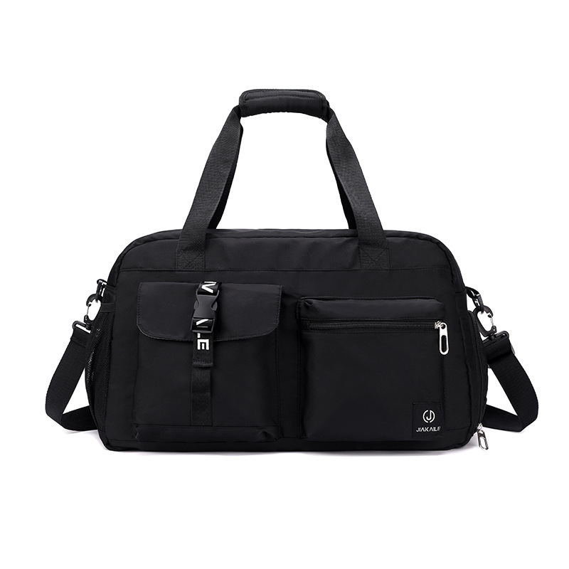 Large Capacity Sports Gym Bag 2022 New Water-Resistant and Wear-Resistant Fabric Independent Shoe Warehouse Travel Yoga Bag Wholesale