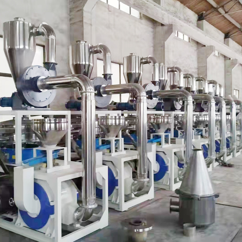 pvc塑料磨粉机pe磨盘式塑料高速磨粉机管材型材磨粉机